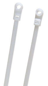 Grote 83-6116 Nylon Cable Ties - Screw Mount, 100 Pack, White
